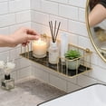 thumbnail image 5 of HAJAGP Black Small Bathroom Shelving Unit for Spring, 5 of 6
