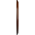 thumbnail image 4 of Ekena Millwork 16 1/8"OD x 3 1/2"ID x 7/8"P Genevieve Ceiling Medallion (Fits Canopies up to 3 1/2"), Hand-Painted Burnished Mahogany Crackle, 4 of 6
