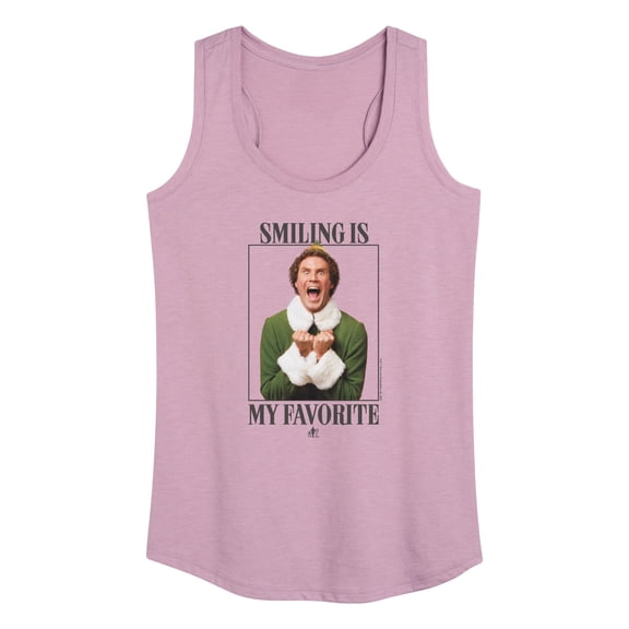 ELF - Christmas Smile - Women's Racerback Tank Top