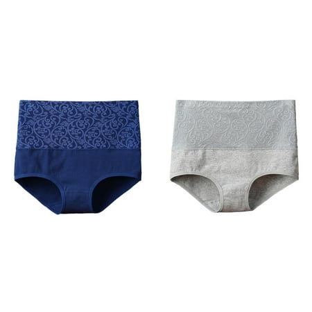 (2-Pack) 2025 New Women s Solid Color Cotton String Bikini Underwear for Women Lace Underwear High Waisted Underwear Size 9 Womens Underweary Sheer Panties Knit Boxers for Women Underwear