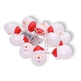 thumbnail image 3 of Christmas Strip Lamp 3D Santa Claus Claus String Light Christmas String Light Holiday Festival Waterproof Lighting Ornament, 3 of 6