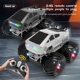 thumbnail image 3 of 2.4G stunt remote control car, anti fall colorful headlights, start racing carnival, 3 of 5