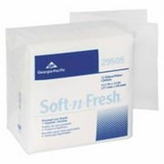 Georgia Pacific 603-29505 SoFront -N-Fresh Disposable Airlaid Wiper, 0.25 Fold, 11 0.62 x 12.5 in. by Georgia-Pacific