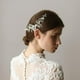 thumbnail image 3 of Clip para el cabello nupcial Soledad de diamante artificial para bodas, 3 of 10