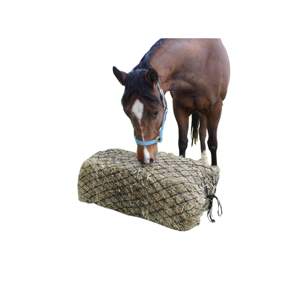 Derby Originals 57” XLarge Slow Feed Hanging Hay Net for Horses