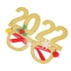 thumbnail image 2 of Gafas navideñas con purpurina, gafas navideñas, disfraz navideño, gafas para disfraz navideño, gafas para fiesta navideña, claridad notable, 2 of 9