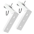 thumbnail image 2 of MOVTOTOP 1 Set Wall Hanging Mount L Shaped Bracket for Multi Function Projector Screen Hook, 2 of 7