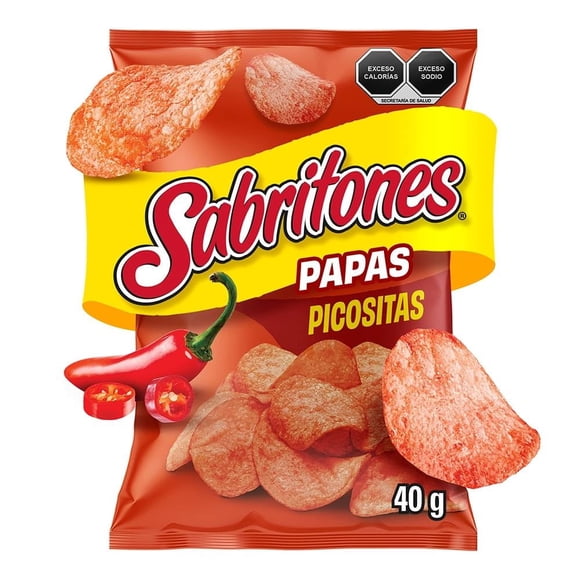 Papas fritas Sabritones picositas 40 g