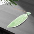 thumbnail image 2 of Tnarru Incense Holder Incense Plate Craft Ash Absorber Incense Stand Ceramic Incence Stick Holder for Incense Insert Home Decoration, 2 of 5