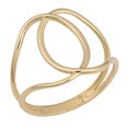 thumbnail image 1 of Bague Mode Nœud Large en Or Jaune 14k, Taille 8, 1 of 2