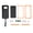 Orange, variant on BIMZUC Portable 20000mAh Fast Charging Dual USB Solar Power Bank Case DIY Assembling Kit Outdoor Battery Charger Enclosure With LED Light For Phone Tablet Travel Camping Hiking Black