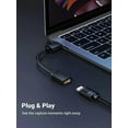 thumbnail image 3 of 2 Pcs Câble d'Extension HDMI 10 cm/4 Po Câble d'Extension HDMI Mâle à Femelle 4K, 3 of 4