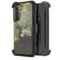 for Samsung Galaxy S30 Plus S21 Plus 5G Phone Case Dual Layer Full-Body Rugged Clear Back Case Drop Resistant Shockproof Case with Built In Screen Protector