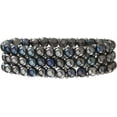 thumbnail image 3 of Black Pearl & Sterling Silver Stretch Bracelet, 3 of 4