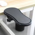 thumbnail image 1 of Tabletop Computer Hand Holder Wrist Protector Mouse Pad Holder Armrest Holder, Computer Hand Holder (Black), 1 of 5