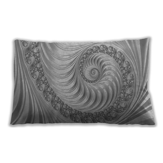 Ahgly Company Indoor Rectangular Contemporary Lumbar Throw Pillow, 13 inch by 19 inch