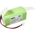 thumbnail image 2 of HQRP 2-Pack 14.8V Battery Compatible with Shark RVBAT850, Ion R75, R85, RV850, S87, AV752, AV751, RV761, RV851WV, RV871, RV1000S, RV101AE Robot Vac Vacuum Cleaners, 2-Prong Connector, RVBAT85O 3200mAh, 2 of 7