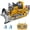 Bulldozer, variant on Metal RC Bulldozer, 9-Channel Remote Control Bulldozer with Lights & Sounds, Realistic Construction Bulldozer Toy for Boys Ages 3-12