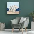 thumbnail image 4 of Ethan Harper 'Coral By the Shore I' Canvas Art, 4 of 4