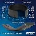 thumbnail image 3 of Rinfit Silicone Wedding Ring for Men - Soft Rubber Wedding Band Replacement, 3 of 4
