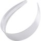 thumbnail image 1 of wonima44 WantGor 1.6 Inch Wide Headbands Silk Satin Plain Headband for Women, Non Slip Solid Hair Bands Hair Accessories Cosplay DIY Holiday Head Band (White, Large), 1 of 1