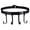 black, variant on Multi-Purpose Tree Branch Hanger Hooks with Strap, 4Pcs Heavy Duty Metal Tree Hooks for Beehive, Camping, Garden & Outdoor Storage, Adjustable Nylon Strap Included