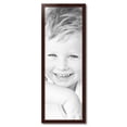thumbnail image 2 of ArtToFrames 13" x 38" Walnut Picture Frame, 13x38 inch Brown Wood Poster Frame (WOM-4106), 2 of 8