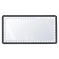 thumbnail image 2 of Espejo cosmético LED para automóvil, espejo de tocador para automóvil, espejo táctil para visera de automóvil con luz LED, espejo para automóvil, innovación moderna, 2 of 5