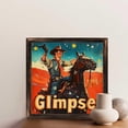 thumbnail image 6 of Cowboy Rider Art Wooden Sign Wall Plaque - Vintage Art Decoration, Wall Decoration - Ideal Gift For Home Decoration, Living Room, Bathroom, Bedroom, Garden, Dining, Bar, Cafe, Festival Party Decor, 6 of 7