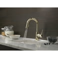 thumbnail image 3 of Delta 9959-Ls-Dst Trinsic 1.8 GPM Single Hole Pull Down Bar/Prep Faucet - Black, 3 of 7