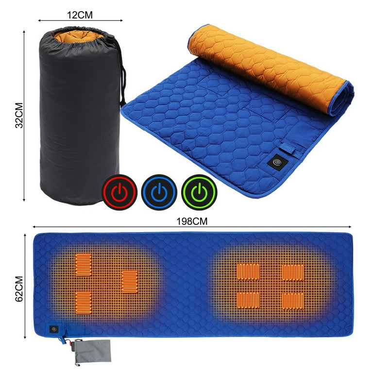 Heated sleeping 2025 pad camping