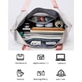 thumbnail image 6 of Qholemyo Large Expandable Travel Tote Bag Gym Tote Carry On Bags For Women With Trolley Sleeve Wet Pocket Travel Duffel Bags Travel Essentials, 6 of 7