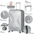 thumbnail image 2 of HIKOLAYAE Valise verticale avec roulette à 8 roues, 5 pièces - Conforme à la TSA, 2 of 7