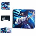 thumbnail image 2 of Cartera JoJo's Bizarre Adventures Kujo Jotaro Anime de piel sintética, 2 of 2