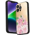 thumbnail image 1 of Compatible with iPhone 14 Pro Phone Case, Floral-Flowers-Cute27 Case Men Women, Flexible Silicone Shockproof Case for iPhone 14 Pro, 1 of 1