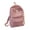 Pink, variant on Corduroy Backpack For Women College Style Striped Pink Velvet Shoulder Bag Laptop Compatible 1 Count