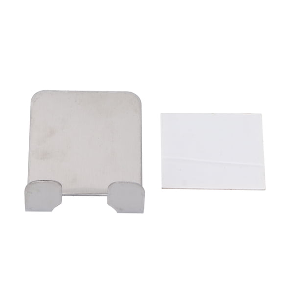 Soporte de acero inoxidable para maquinilla de afeitar, autoadhesivo, gancho para ducha, colgador para cocina