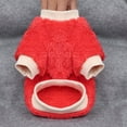 thumbnail image 4 of STGRGFHY Dog sweaters for small dogs,dog coats for small dogs,Dog Sweaters for Small Dogs Girl,Pack Warm Fleece Dog Sweater for Winter, Cute Puppy Clothes Small Doggie Coat for Girls Red XL, 4 of 6