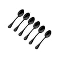 thumbnail image 1 of Godinger 42074 PVD-MB Dinner Bead Flatware Teaspoons - Set of 6, 1 of 1