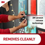 Command Poster Strips, White, Damage-Free Hanging Poster Hangers, 16 Command Strips