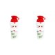 thumbnail image 1 of Bewildely Pequeña funda decorativa para botellas de vino de Feliz Navidad, bolsa de champán, decoración artística, herramienta de fiesta en No.01 2Conjunto, 1 of 6