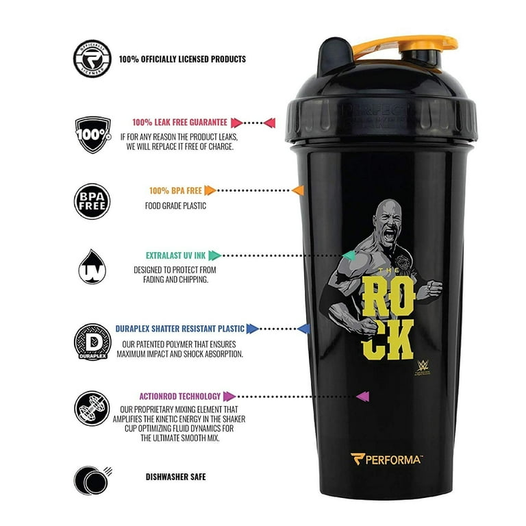 WWE Activ Shaker Cup, 28oz, The Rock