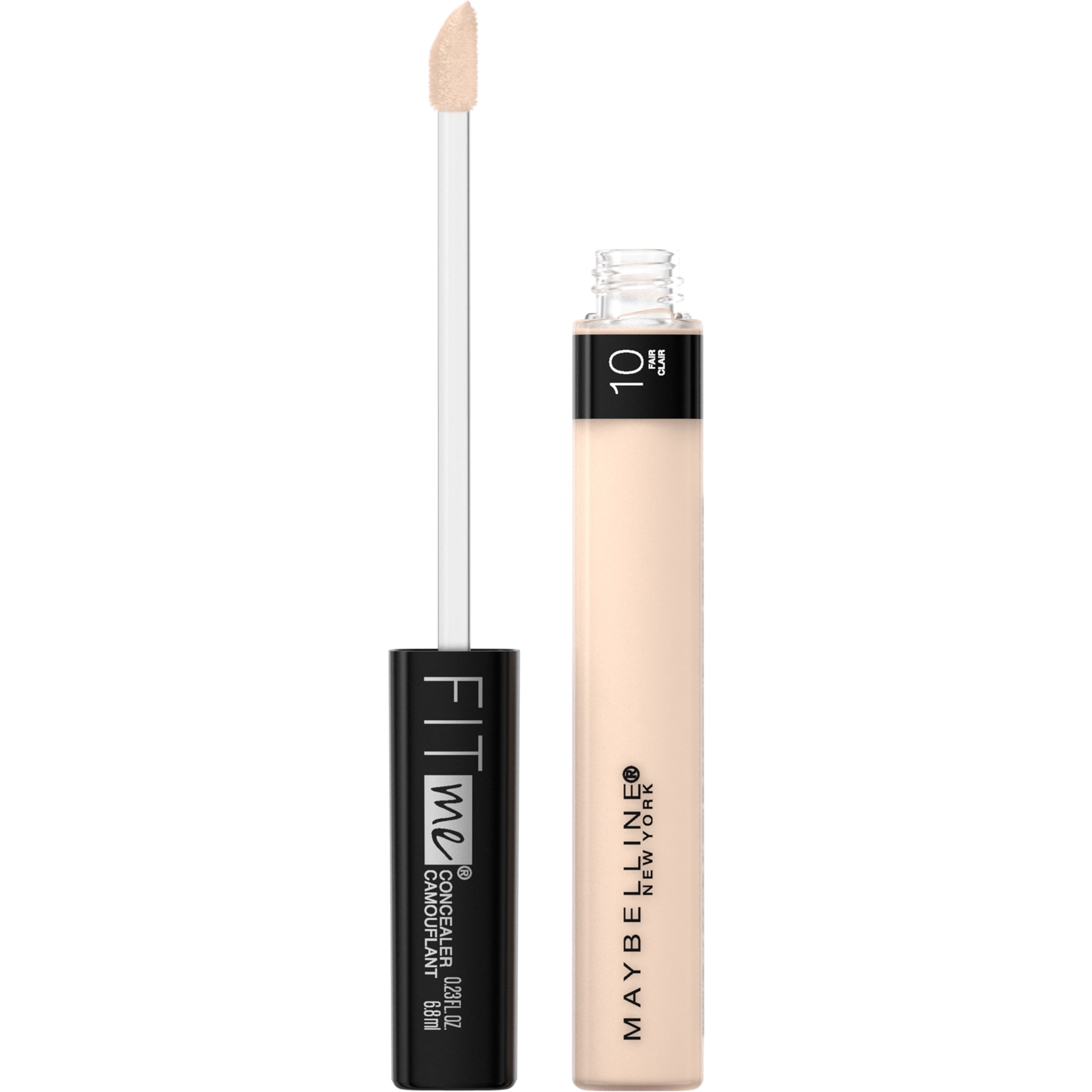 Maybelline Fit Me Liquid Concealer Makeup, Natural Coverage, Oil-Free, Fair, 0.23 fl oz