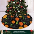 thumbnail image 6 of SKYSONIC Thanksgiving Christmas Tree Skirt Thanksgiving Tree Skirt for Holiday Party Home Christmas Day Ornaments 48", 6 of 6