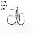 thumbnail image 2 of 5pcs Snagging Weighted Treble Hooks Large Snagging Hooks Salmon Bunker Snag Hook, 2 of 10