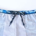 thumbnail image 4 of Vetsdori Mens Summer Swimming Trunks Board Shorts Swimwear Casual Elastic Waist Drawstring,Ropa Lining 2 in 1 Swim Shorts for Men Hawaiian,Free Size, 4 of 5