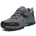 thumbnail image 1 of Nouvelles Bottes d'Hiver pour Hommes, Bottes de Neige Imperméables en Cuir, Espadrilles Super Chaudes, Bottes pour Hommes d'Extérieur, Bottes de Randonnée pour Homme, Chaussures de Travail, 1 of 5