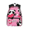 thumbnail image 2 of Goofa Panda Heart Valentine Pink Print Casual Backpack for Women Men,Waterproof High School Bookbag,Lightweight Travel Daypack,Classic College Backpack,Laptob Backpack, 2 of 6