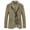 Khaki, variant on Suit Jacket for Men Cotton Casual Lightweight Blazers 2024 Fall Long Sleeve Button Shirt Jackets Solid Regular Fit Work Jacket with Pockets Back to College Sale,Khaki,L