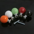 thumbnail image 4 of 1Pc Pull Knob, Vintage Ceramic Door Knob Cabinet Drawer Wardrobe Cupboard Kitchen Pull Handle, Shape Optional - Pumpkin, Ball, 4 of 8